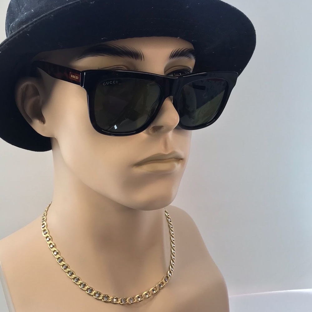 New AUTHENTIC Unisex Gg0158sn 54mm Sunglasses